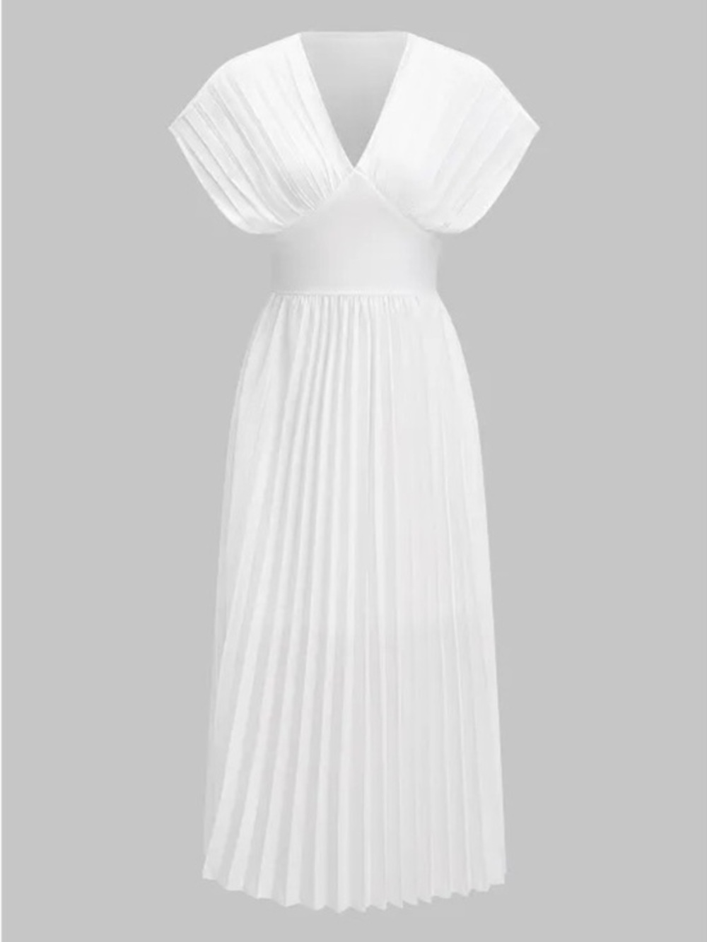 Micas M tie a-line spaghetti strap midi dress M MC5-4